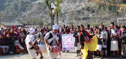 पुर्ख्यौली नृत्यको पुस्तान्तरणका लागि मालिका गाउँपालिकामा प्रतियोगिता सम्पन्न
