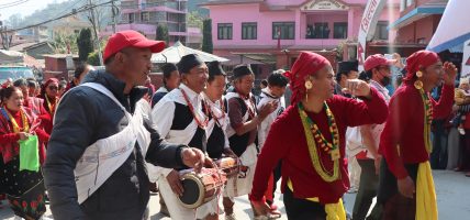 म्याग्दीका मगर र छन्त्याल समुदायमा माघेसङ्क्रान्तिको सांस्कृतिक रौनक
