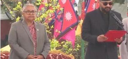 नवनियुक्त प्रधानमन्त्री शाहबाट शपथ ग्रहण नवनियुक्त प्रधानमन्त्री शाहबाट शपथ ग्रहण