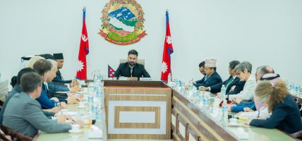 विदेशी राजदूतलाई प्रधानमन्त्रीको ब्रिफिङ