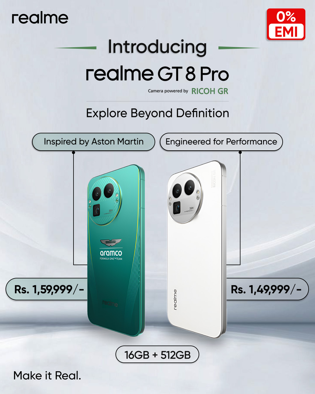 रियलमी जीटी ८ प्रो अब नेपाली बजारमाः प्रिमियम डिजाइन र उच्च क्षमता