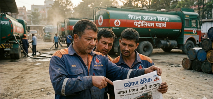 अर्बौं घाटामा आयल निगम