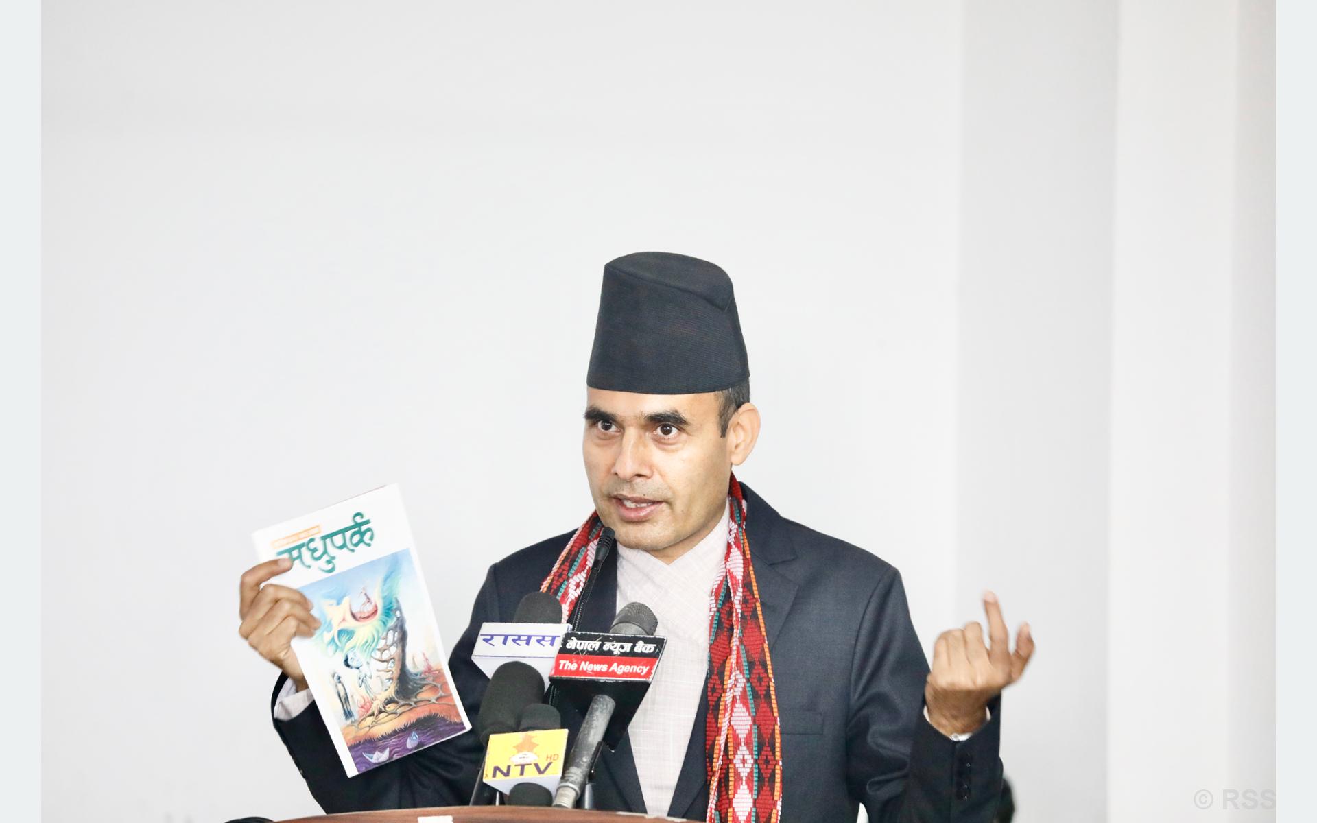 भाषा, साहित्य र संस्कृतिबिना समृद्धि अपूरोः सञ्चारमन्त्री डा. तिमिल्सिना भाषा, साहित्य र संस्कृतिबिना समृद्धि अपूरोः सञ्चारमन्त्री डा. तिमिल्सिना