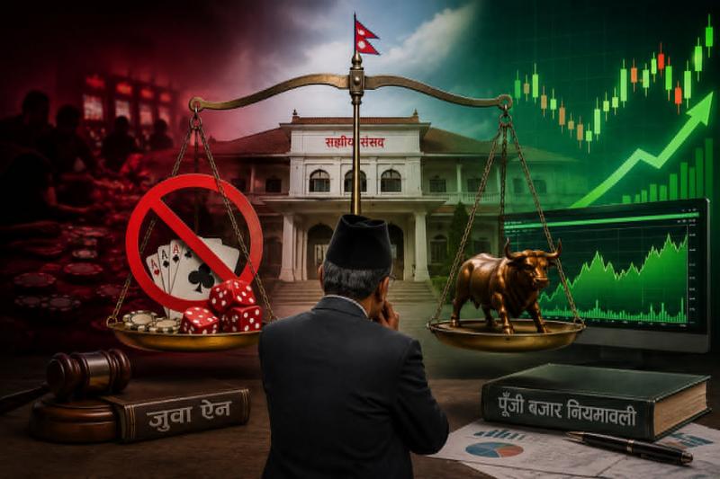 शेयर लगानीमाथि बहसः प्रतिबन्धित जुवा र खुला बजारबीच सरकारको नीति विवादमा