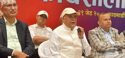 सङ्गठन सुदृढीकरणमा लाग्न अध्यक्ष ओलीको आग्रह