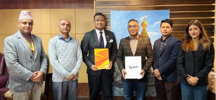 लक्ष्मी सनराइज बैंक र आइएमएस सफ्टवेयरबीच सहकार्य