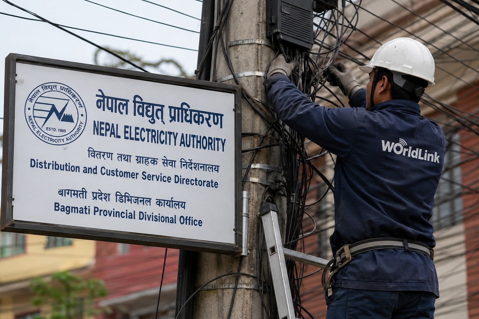 विद्युत् पोल भाडा असुली अघि बढ्यो, वर्ल्डलिंकले सुरु गर्‍यो बक्यौता भुक्तानी