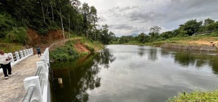 नारेश्वर तालमा पानी जम्मा हुन सुरु