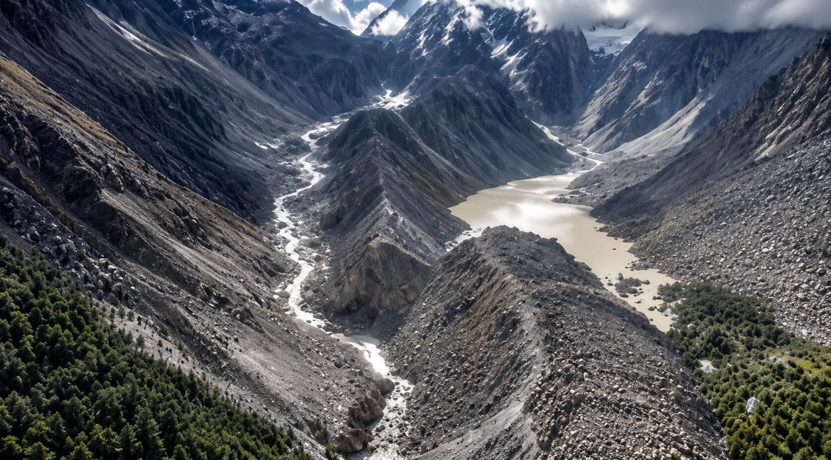 नेपालनजिक चीनतर्फ ठूलो ताल, बाँध फुट्ने उच्च जोखि नेपालनजिक चीनतर्फ ठूलो ताल, बाँध फुट्ने उच्च जोखि