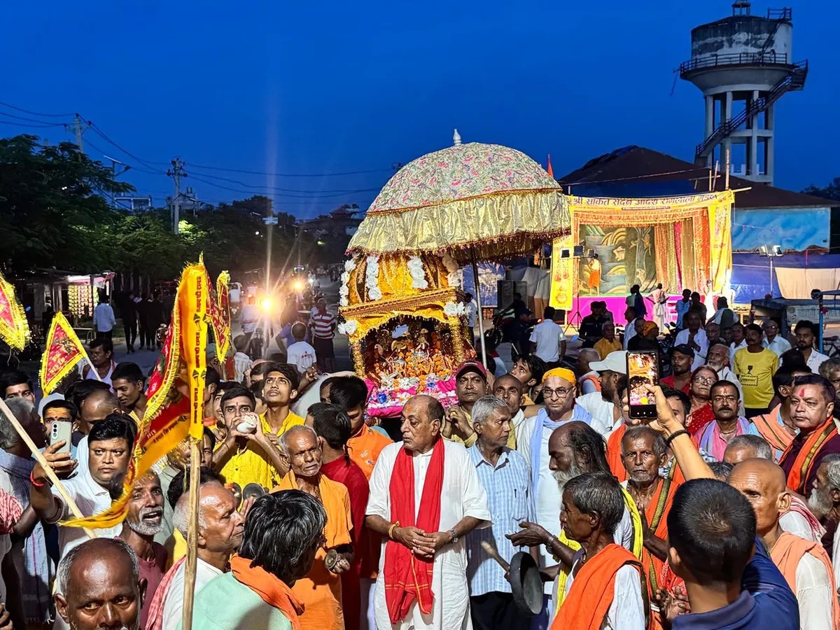 मिथिलाको मौलिक परम्परा झुलनोत्सव सम्पन्न, मठमन्दिरमा छायो उल्लास