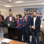 राष्ट्रिय क्रिकेटर मनीषा उपाध्यायलाई ६० हजार रुपैयाँको क्रिकेट सामग्री प्रदान राष्ट्रिय क्रिकेटर मनीषा उपाध्यायलाई ६० हजार रुपैयाँको क्रिकेट सामग्री प्रदान