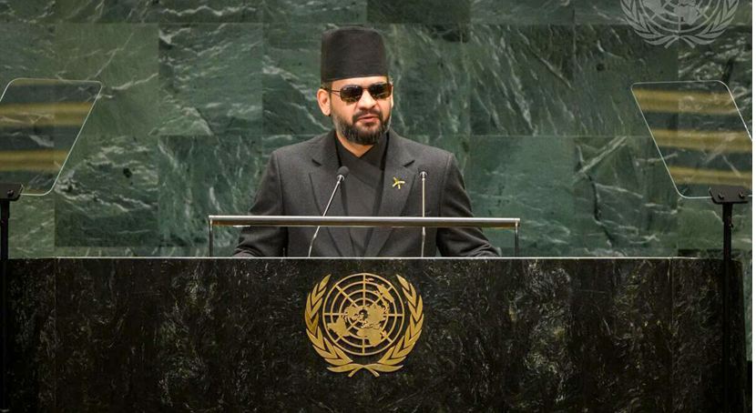 बहत्तर घण्टाभित्र जुनसुकै ठाउँमा हतियार पु-याउन सक्ने विश्वसँग किसानलाई जीविकोपार्जनका साधनबाट वञ्चित गर्न कुनै बहाना बनाउनु हुँदैनः प्रधानमन्त्री शाह बहत्तर घण्टाभित्र जुनसुकै ठाउँमा हतियार पु-याउन सक्ने विश्वसँग किसानलाई जीविकोपार्जनका साधनबाट वञ्चित गर्न कुनै बहाना बनाउनु हुँदैनः प्रधानमन्त्री शाह