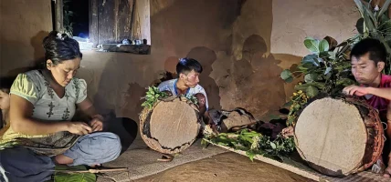 चेपाङ समुदायले न्गागी पर्व परम्परागत विधिअनुसार मनाइए