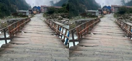 काठे पुलकै भरमा बेँसीसहर-चामे सडक