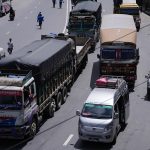 विभिन्न स्थानमा परेको अविरल वर्षाका कारण सार्वजनिक सवारीसाधन काठमाडौँमै रोकिए