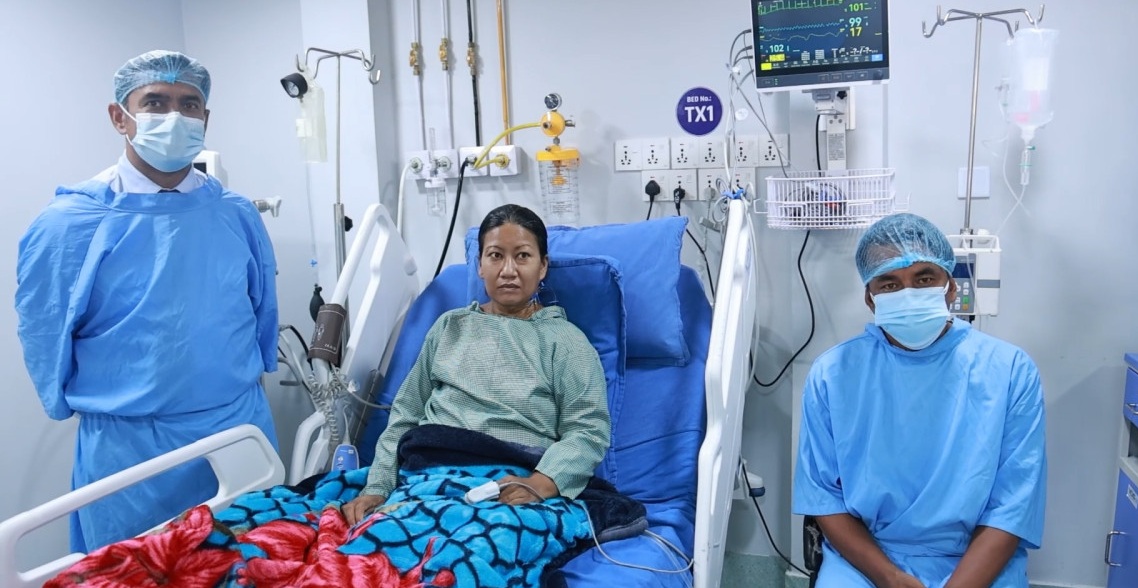 बाढीले सर्वश्व गुमाएकी विष्णुकुमारी, सुनिल शर्माले गराइदिए निःशुल्क मिर्गौला प्रत्यारोपण बाढीले सर्वश्व गुमाएकी विष्णुकुमारी, सुनिल शर्माले गराइदिए निःशुल्क मिर्गौला प्रत्यारोपण