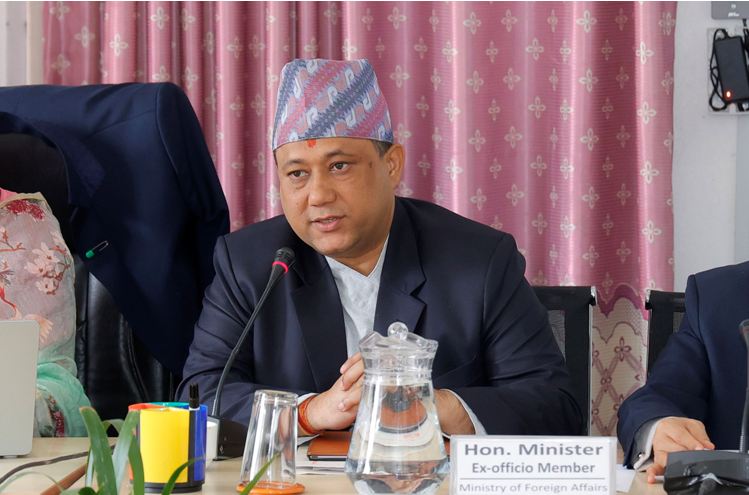 जलवायुको जोखिम न्यूनीकरण सरकारको उच्च प्राथमिकतामाः परराष्ट्रमन्त्री खनाल