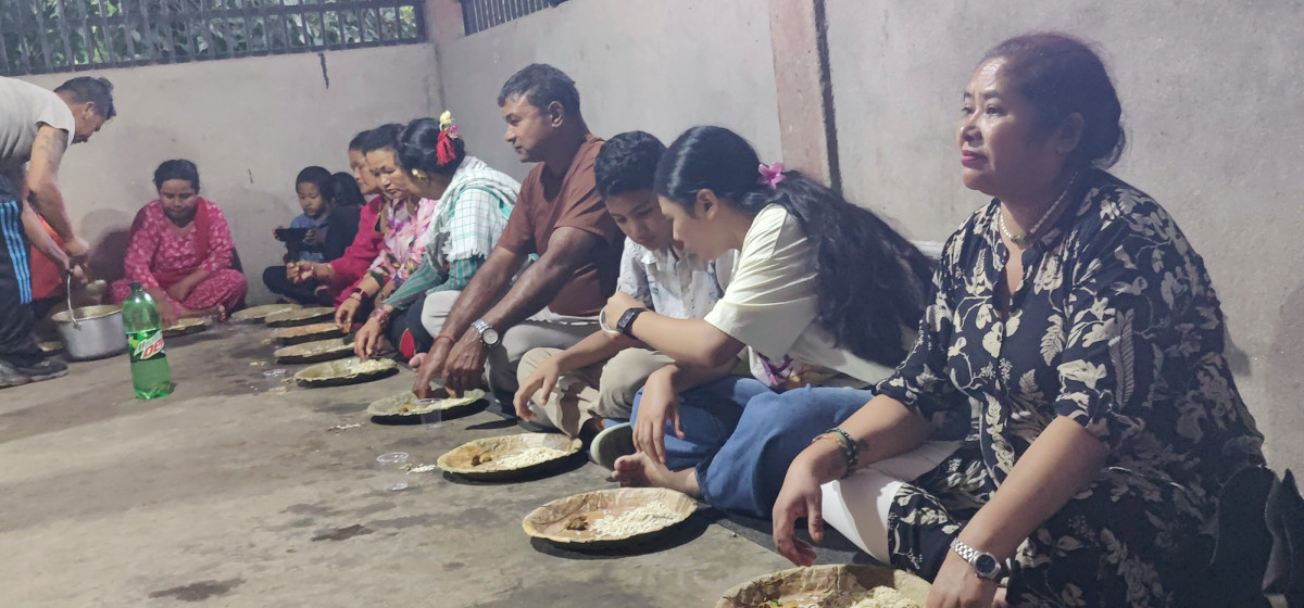 सुकुलबाट पार्टी प्यालेससम्म : हराउँदै नेवार समुदायको सामूहिक भोज संस्कृति