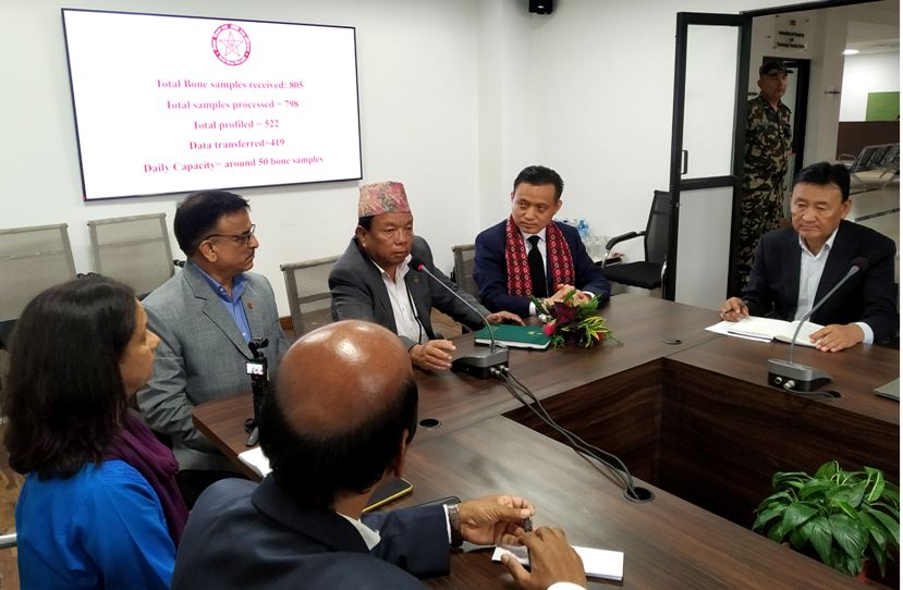 मन्त्री पुन र चिनियाँ राजदूतद्वारा निरीक्षण मन्त्री पुन र चिनियाँ राजदूतद्वारा निरीक्षण