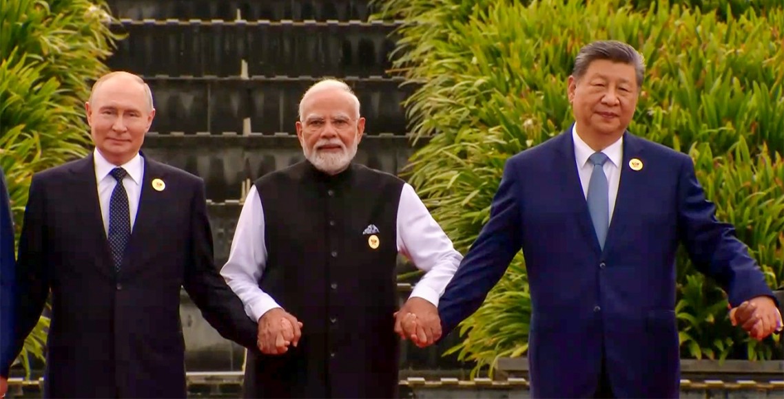 ब्रिक्स संयुक्त घोषणामा भारतले जुटायो सहमति, ‘एकतर्फी युद्ध’को भत्र्सना