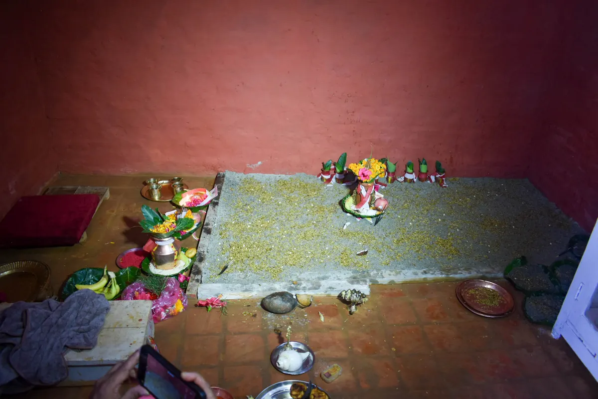 हनुमानढोकाको दसैँघरमा राखियो जमरा हनुमानढोकाको दसैँघरमा राखियो जमरा