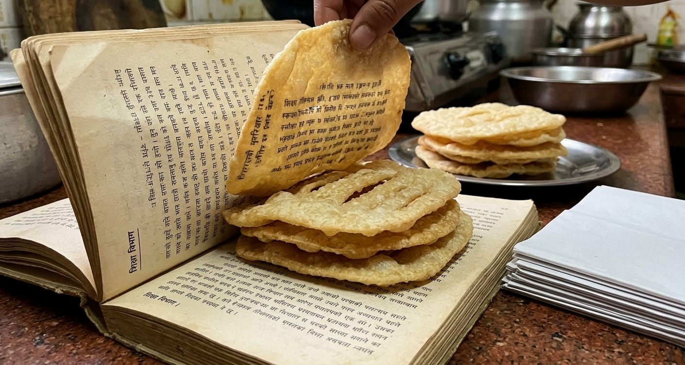 रोटी तयार भएपछि किताबका पानामा राख्ने चलन, स्वास्थ्यका लागि कति सुरक्षित ?